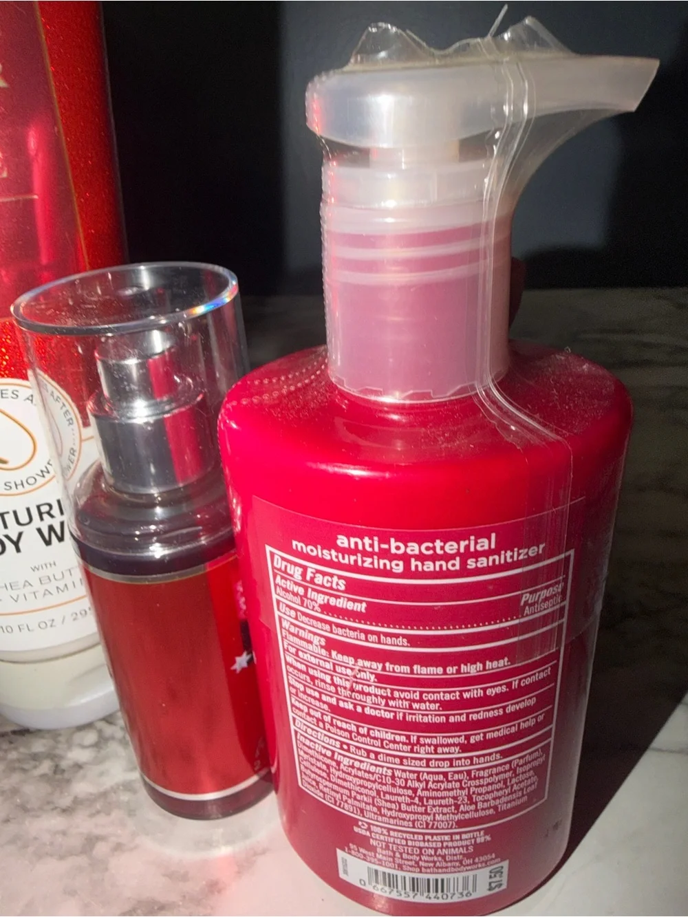 Bath & Body works “Winter Candy Apple” collection